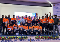 3-day intra-zonal mine rescue competition held